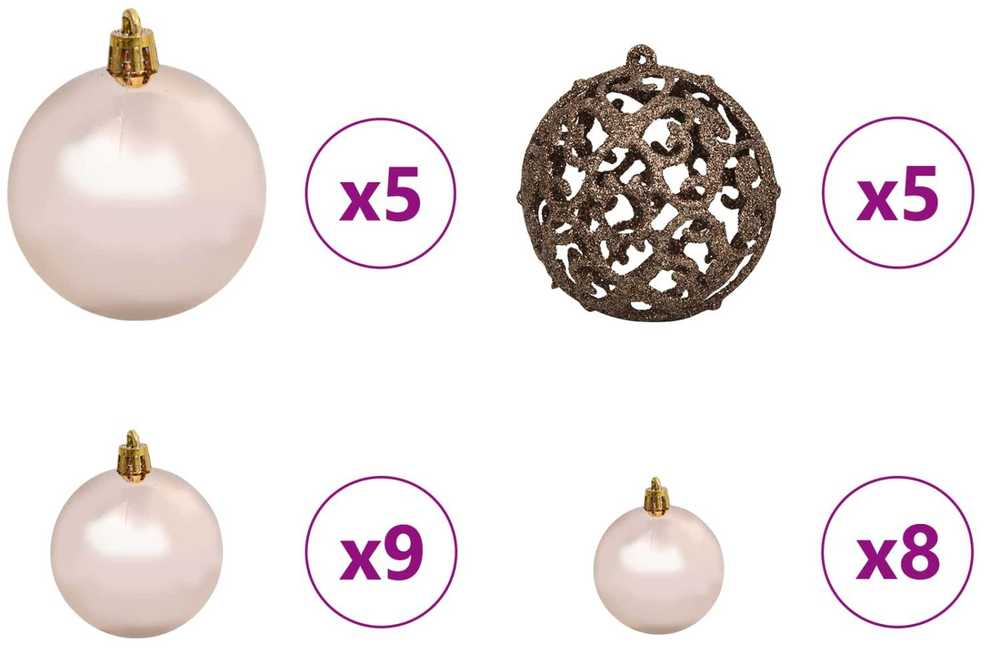 Dirbtinė Kalėdų eglutė su 150 LED Balta 120 cm PVC ir Plienas