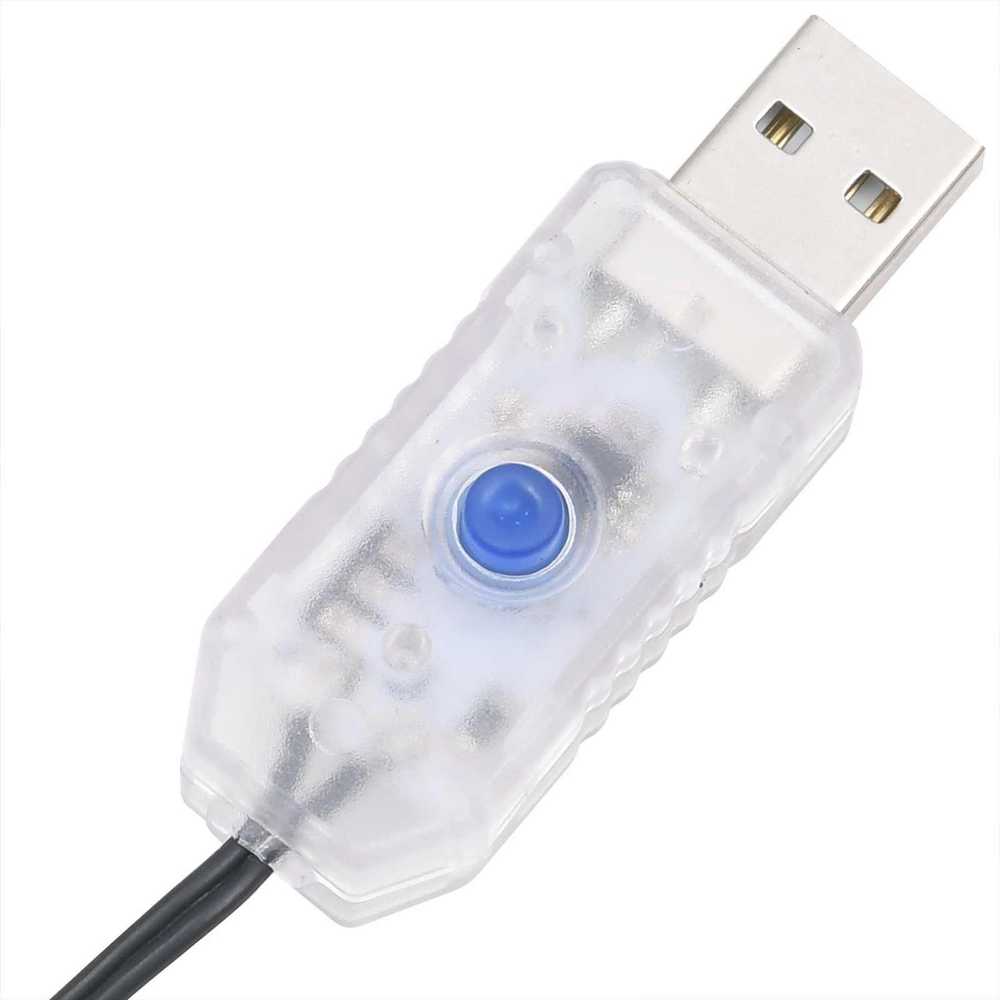 Dirbtinė Kalėdų eglutė su 150 LED Balta 120 cm PVC ir Plienas