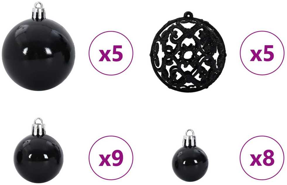Dirbtinė Kalėdų eglutė su 150 LED Balta 120 cm PVC ir Plienas