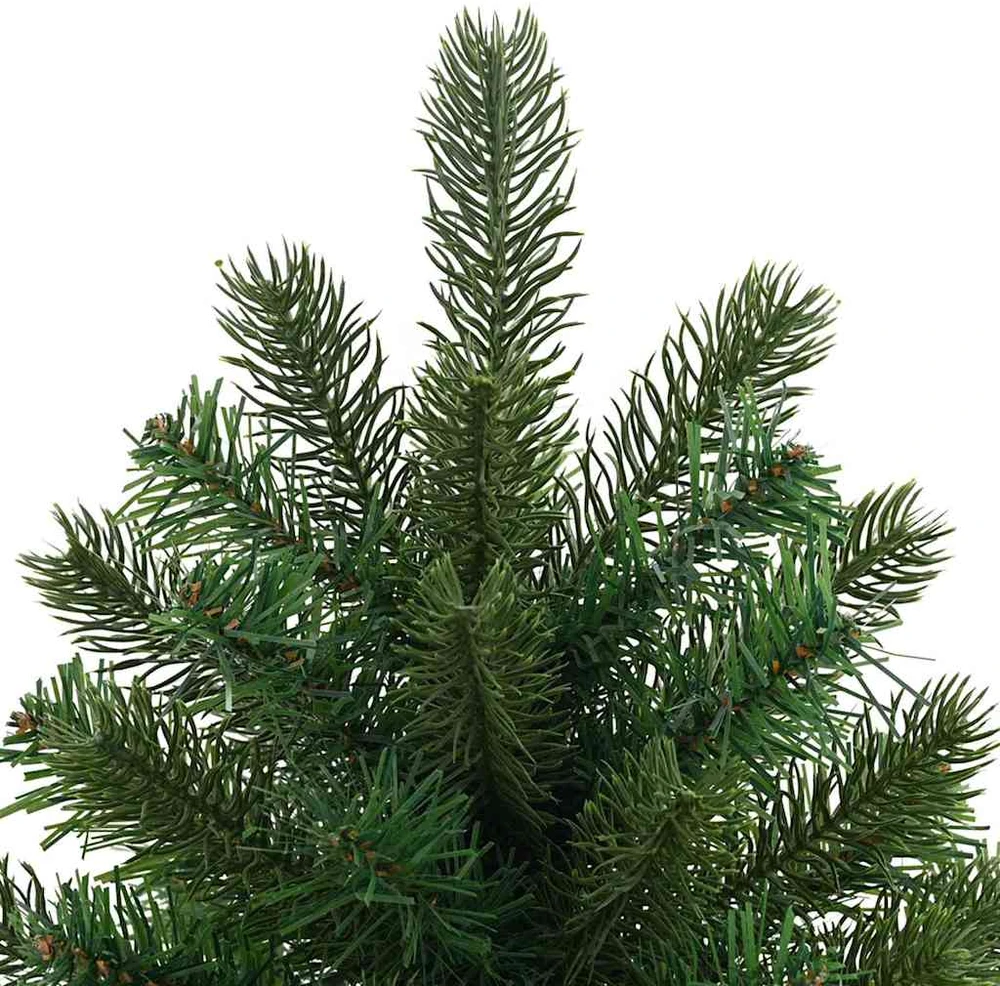 Dirbtinė Kalėdų eglutė su 150 LED s stovu Žalia 75 cm PE ir PVC