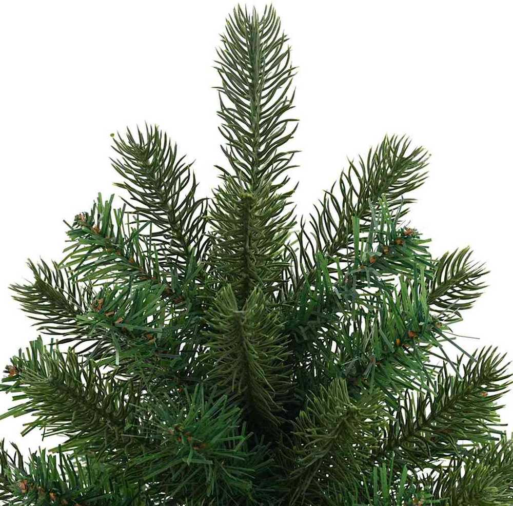 Dirbtinė Kalėdų eglutė su 150 LED s stovu Žalia 75 cm PE ir PVC