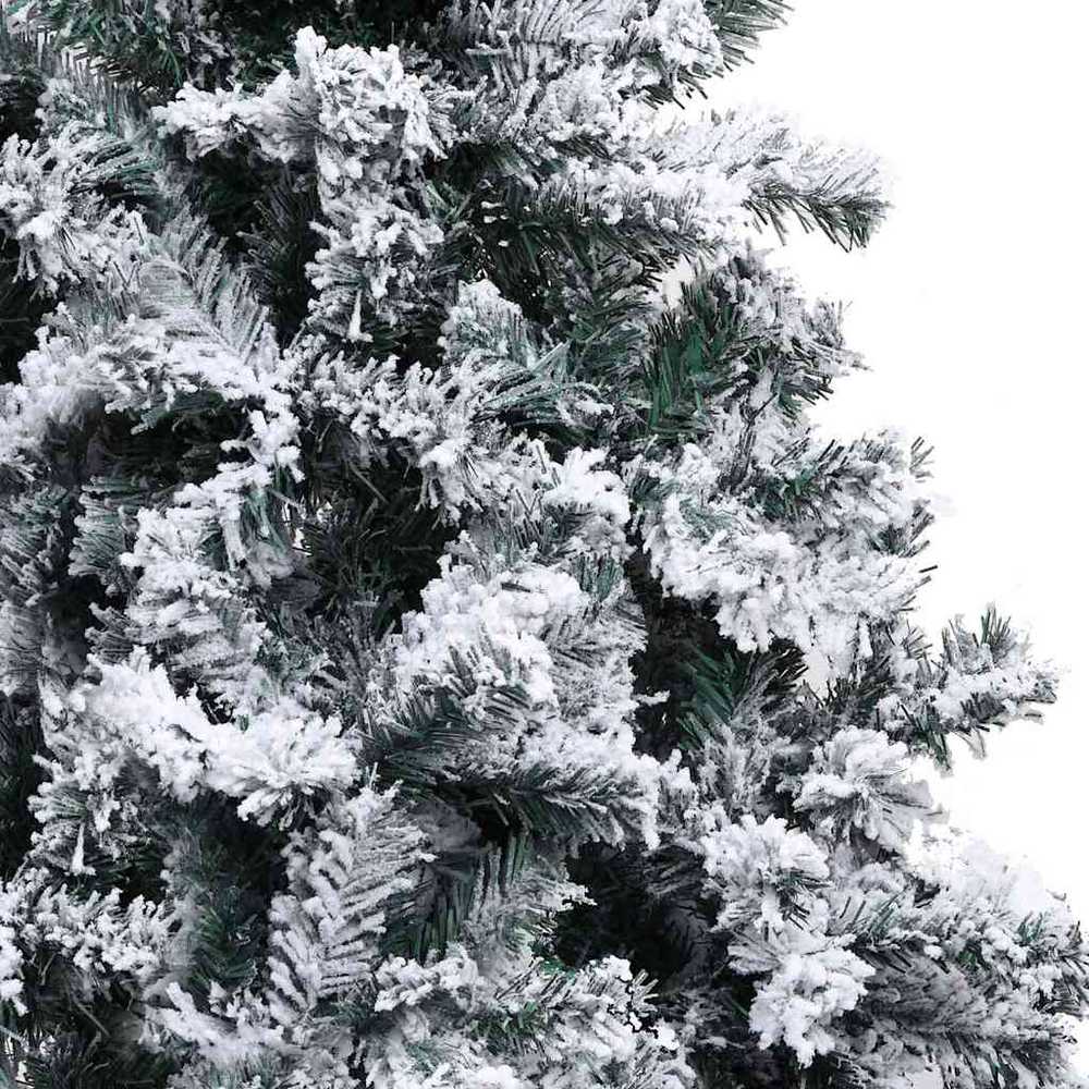 Dirbtinė Kalėdų eglutė Balta 120 cm PVC ir Plienas ir Plastikas