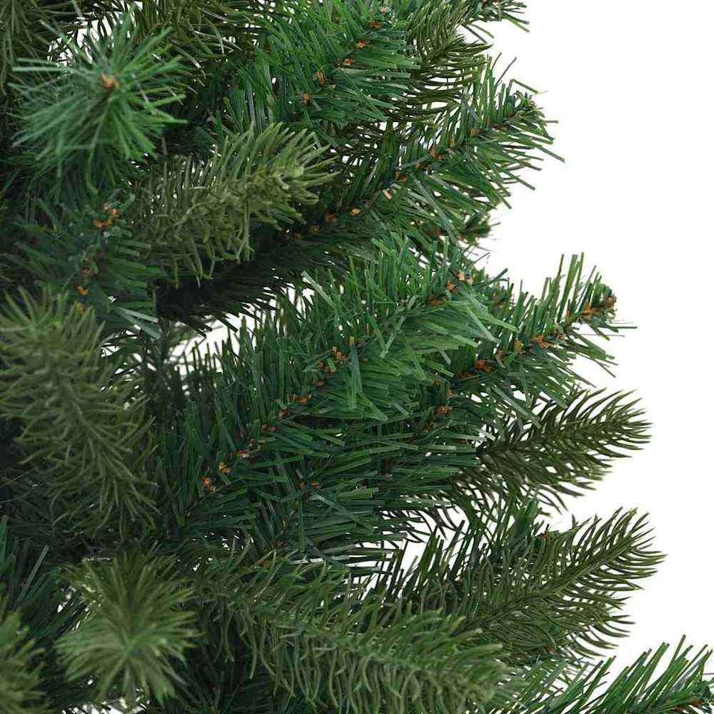 Dirbtinė Kalėdų eglutė su 150 LED s stovu Žalia 75 cm PE ir PVC