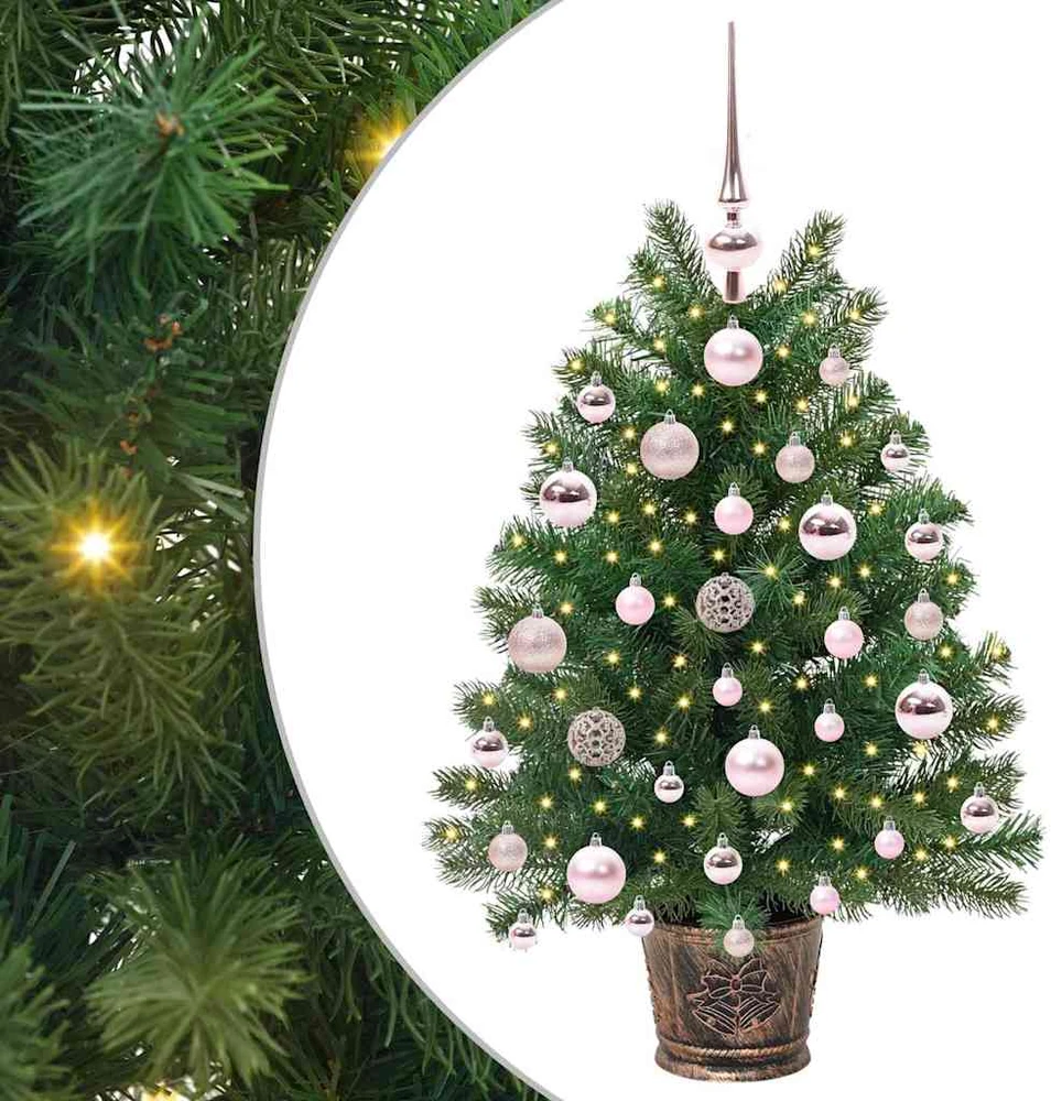 Dirbtinė Kalėdų eglutė Žalia 75 cm PE ir PVC