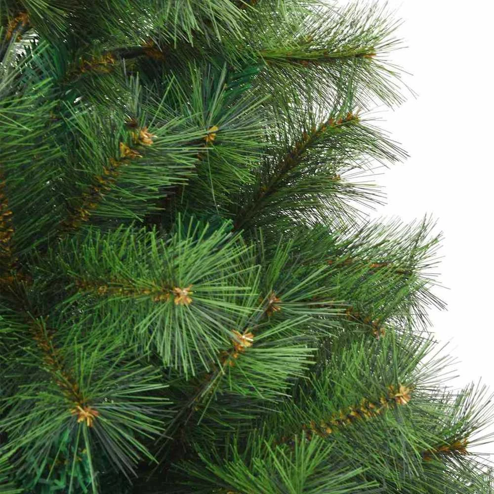 Dirbtinė Kalėdų eglutė su 150 LED Žalia 150 cm PE ir PVC