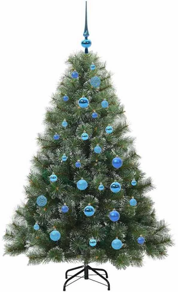 Dirbtinė Kalėdų eglutė su 150 LED Žalia 150 cm PE ir PVC