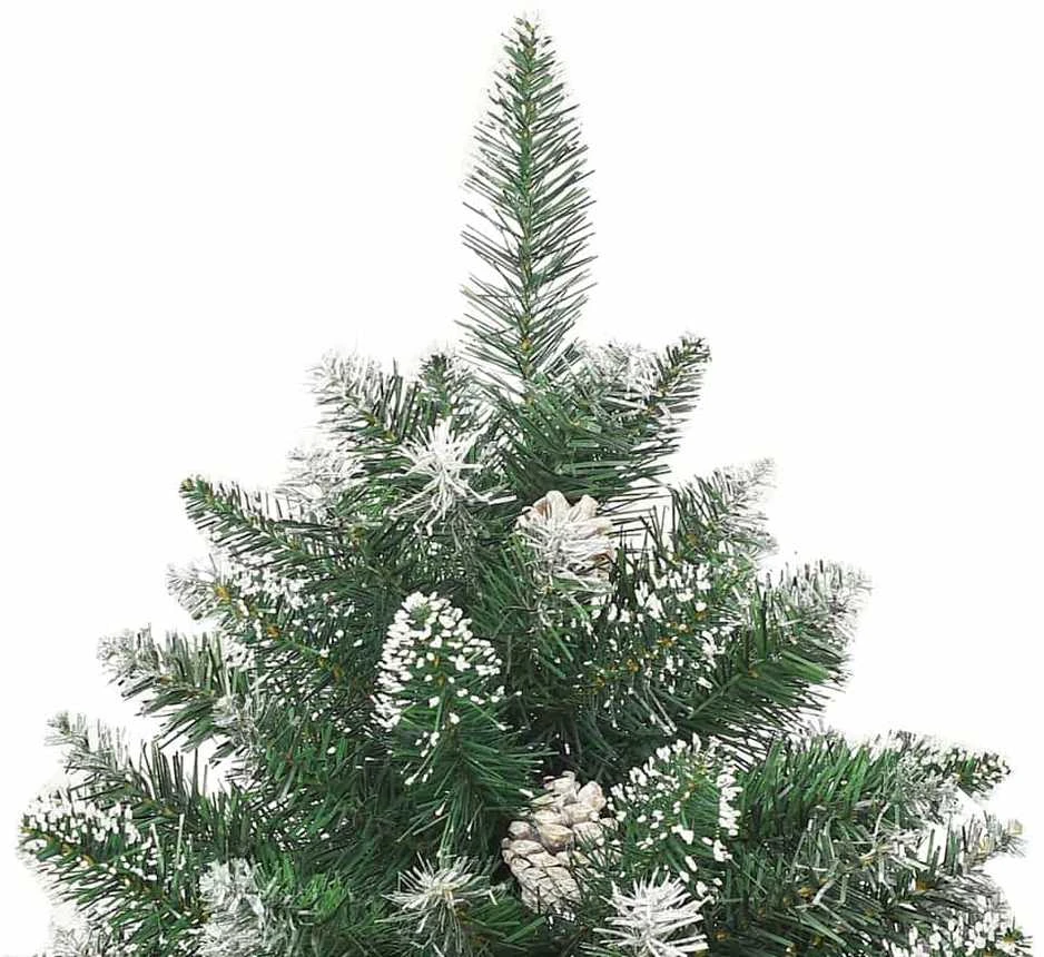 Dirbtinė Kalėdų eglutė Žalia 120 cm PVC, plastikas ir plienas