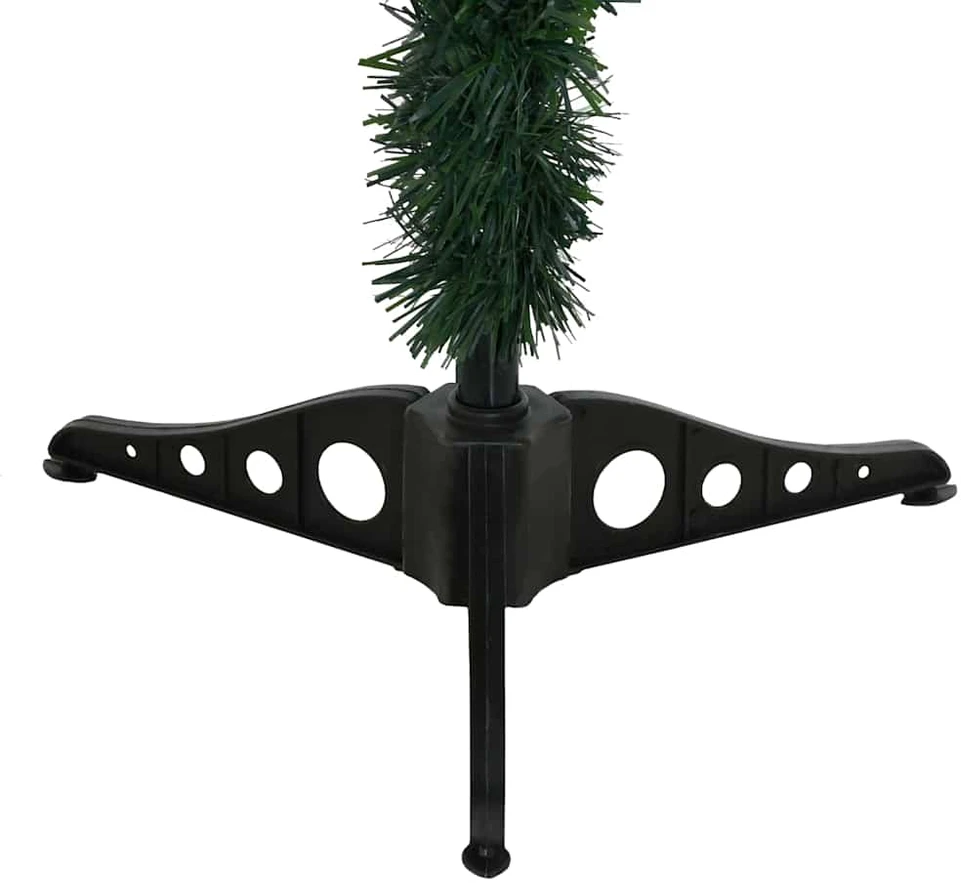Dirbtinė Kalėdų eglutė su 150 LED Žalia 150 cm PVC ir plienas