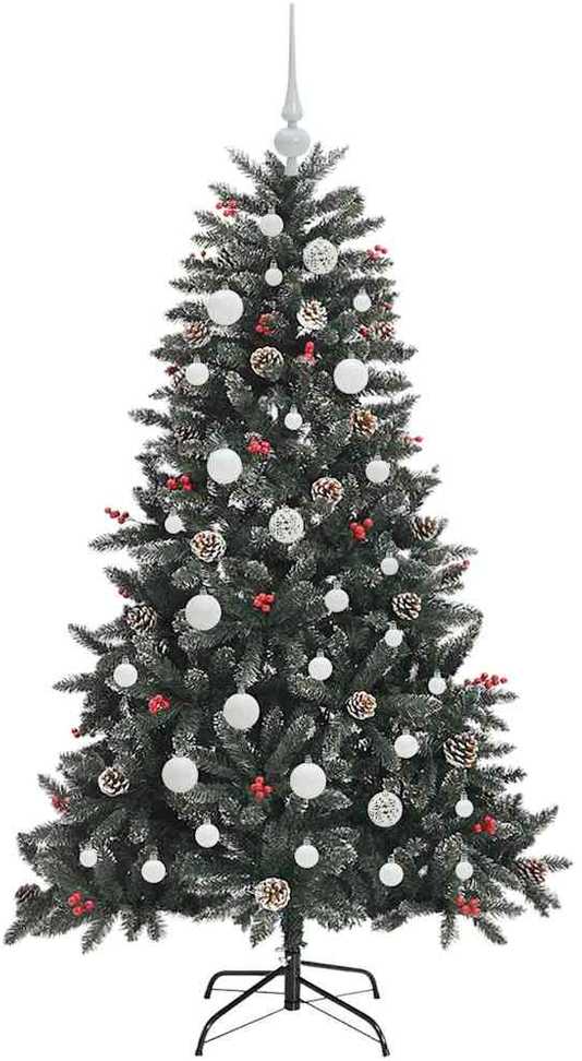 Dirbtinė Kalėdų eglutė Žalia 120 cm PVC, plastikas ir plienas