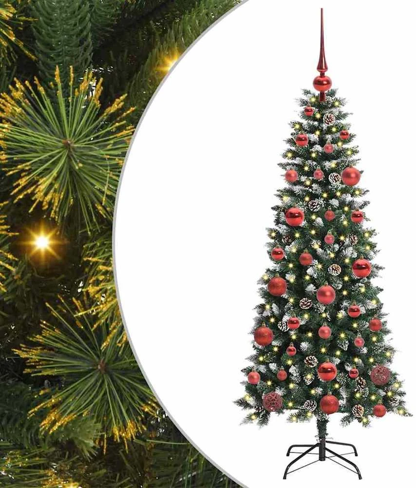 Dirbtinė Kalėdų eglutė Žalia 150 cm PVC, plastikas ir plienas