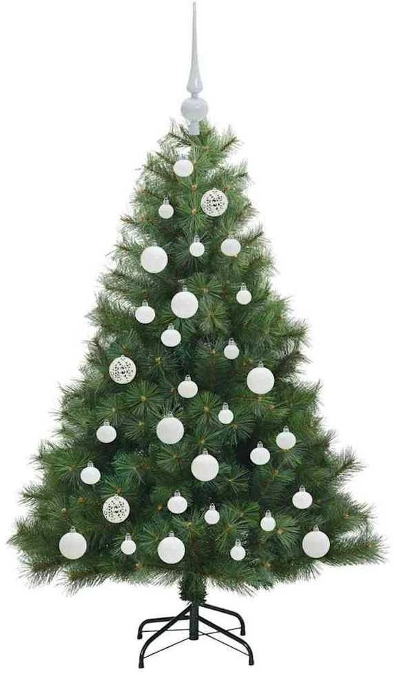 Dirbtinė Kalėdų eglutė su 150 LED Žalia 120 cm PE ir PVC