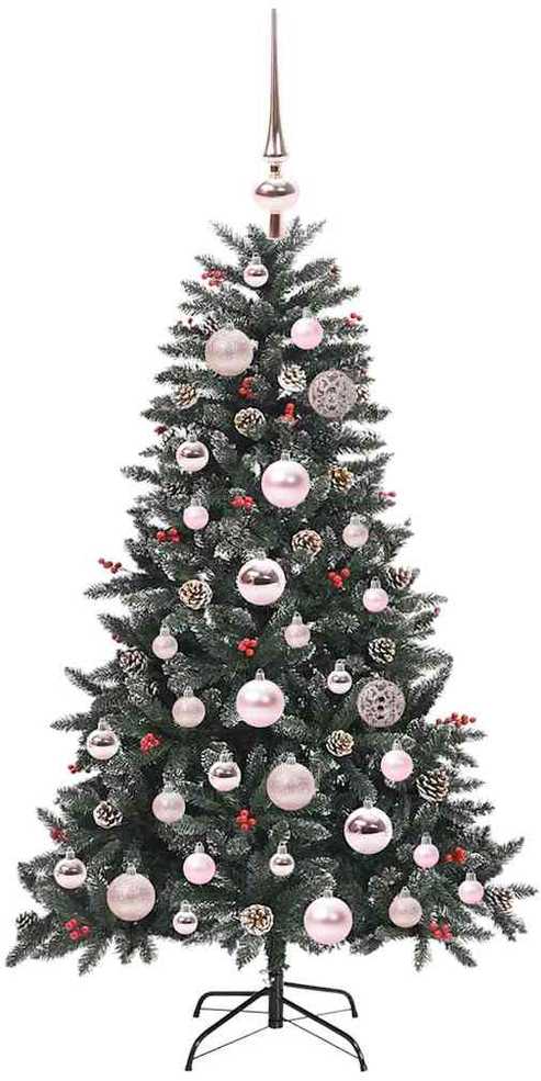 Dirbtinė Kalėdų eglutė Žalia 120 cm PVC, plastikas ir plienas