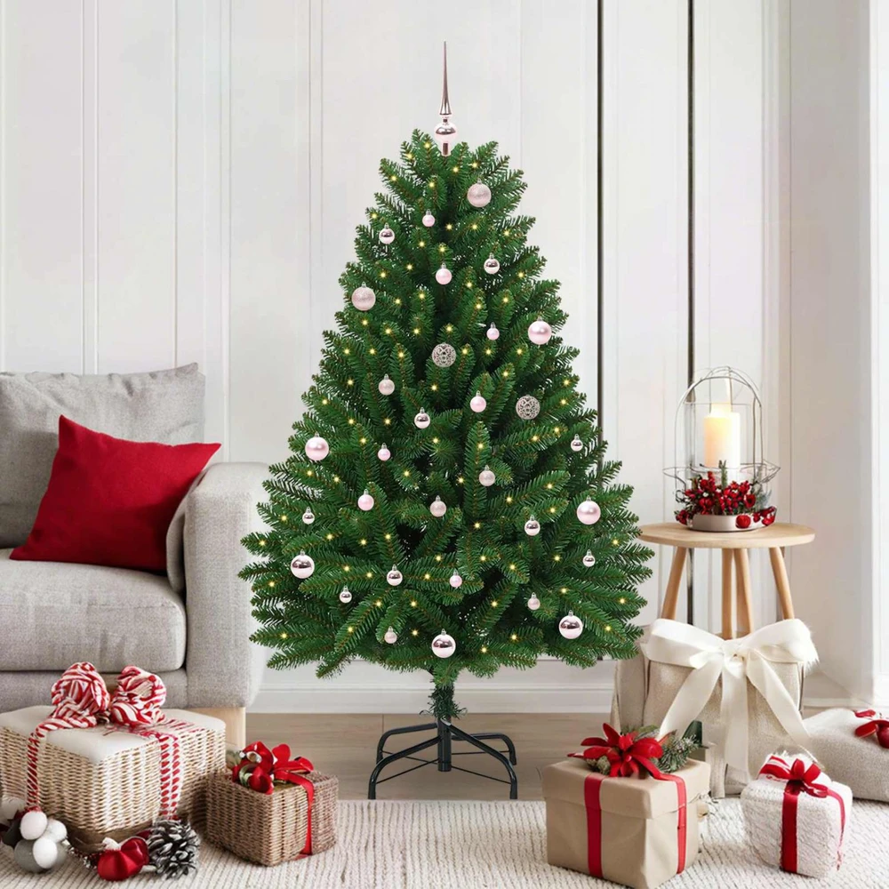 Dirbtinė Kalėdų eglutė 150 cm 150 LED Šilta balta Žalia