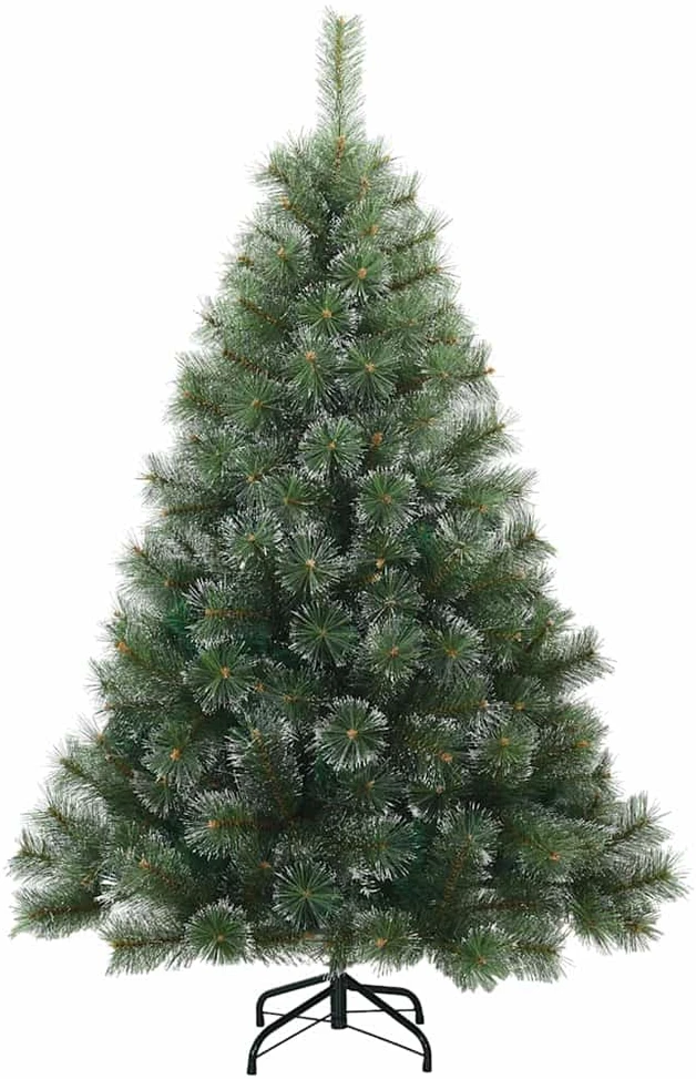 Dirbtinė Kalėdų eglutė su 150 LED Žalia 120 cm PE ir PVC