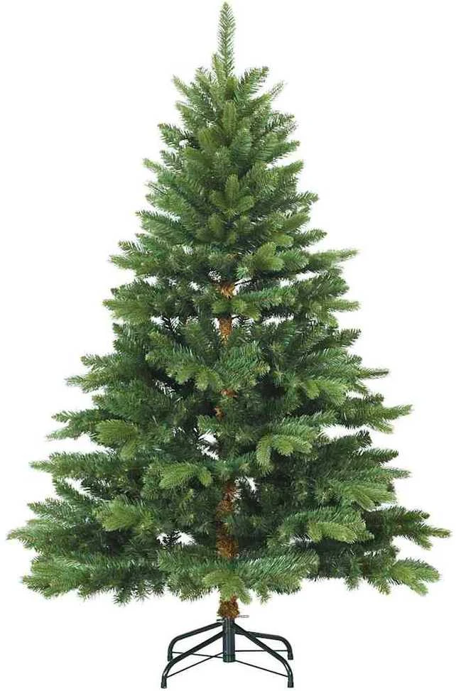 Dirbtinė Kalėdų eglutė su 150 LED Žalia 150 cm PE ir PVC