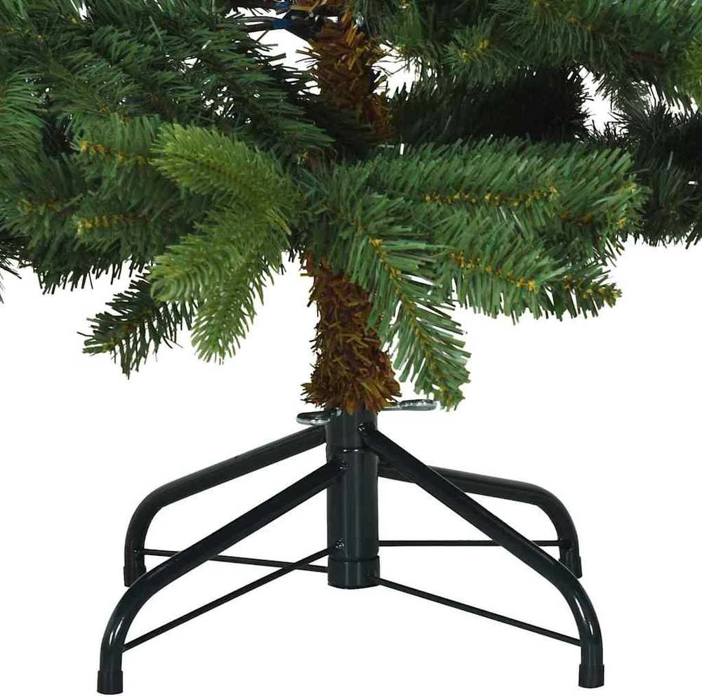 Dirbtinė Kalėdų eglutė su 150 LED Žalia 150 cm PE ir PVC