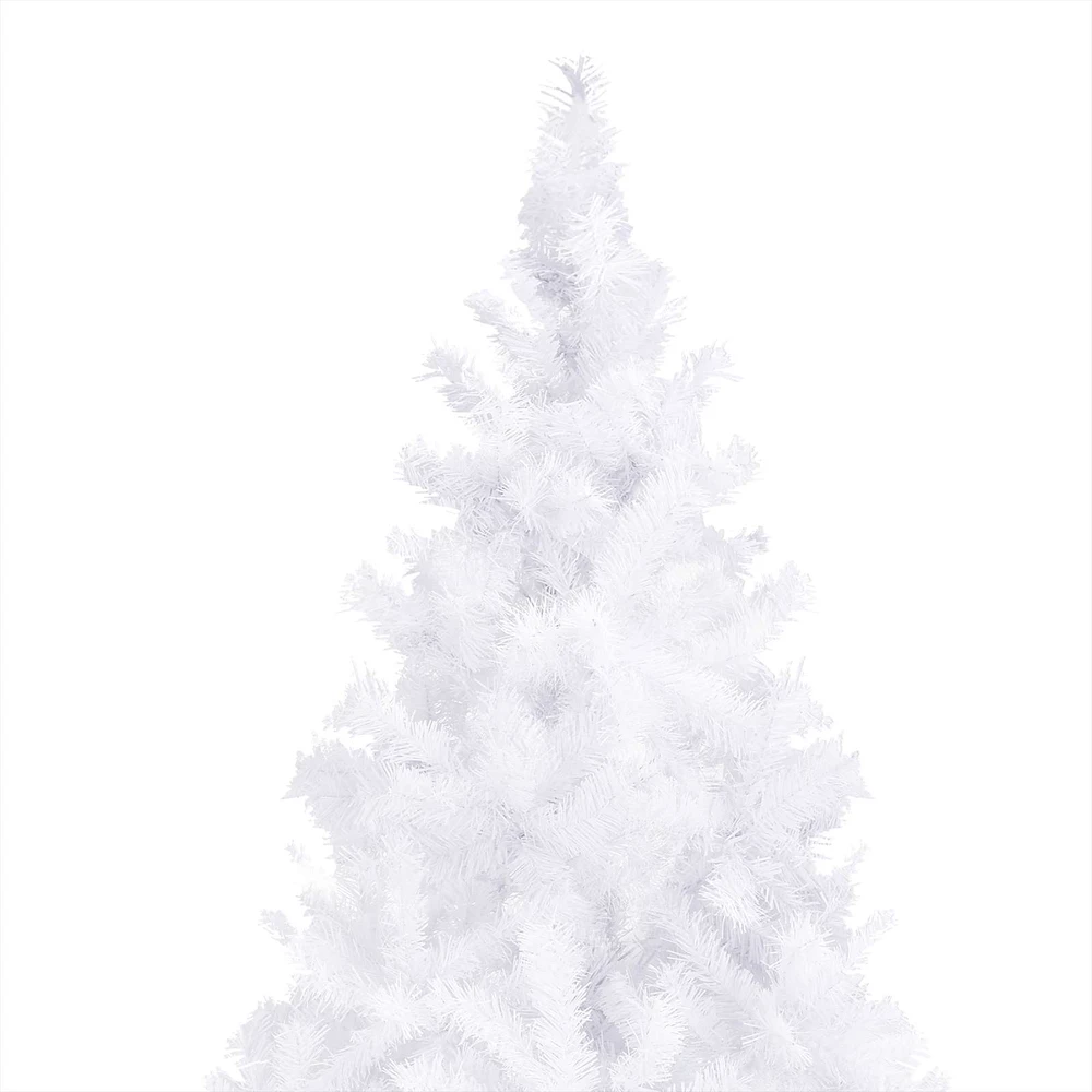 Dirbtinė Kalėdų eglutė su 300 LED Balta 400 cm PVC ir Plienas