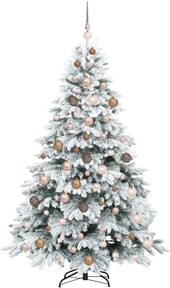 Dirbtinė Sulankstoma Kalėdų Eglutė 180 cm 300 LED Šilta balta