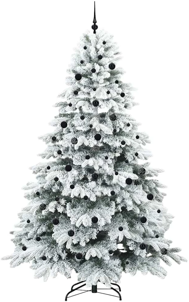 Dirbtinė Sulankstoma Kalėdų Eglutė 240 cm 300 LED Šilta balta