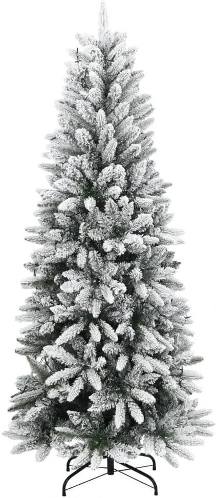 Dirbtinė Kalėdų eglutė su 300 LED lempučių ir sniegu, 210cm