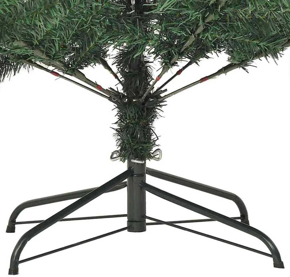 Dirbtinė Kalėdų eglutė Žalia 210 cm PVC, plastikas ir plienas