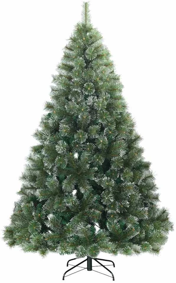 Dirbtinė Kalėdų eglutė su 300 LED Žalia 240 cm PE ir PVC