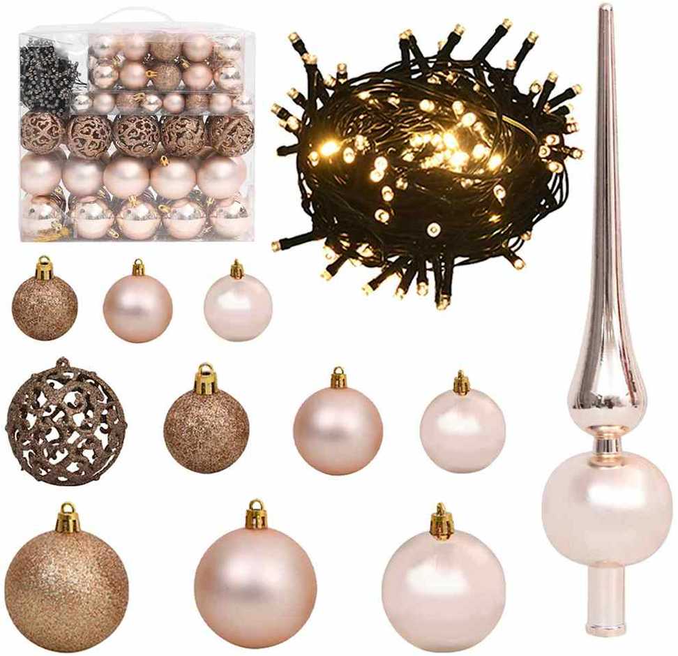 Dirbtinė Kalėdų eglutė su 300 LED Žalia 180 cm PVC ir plienas