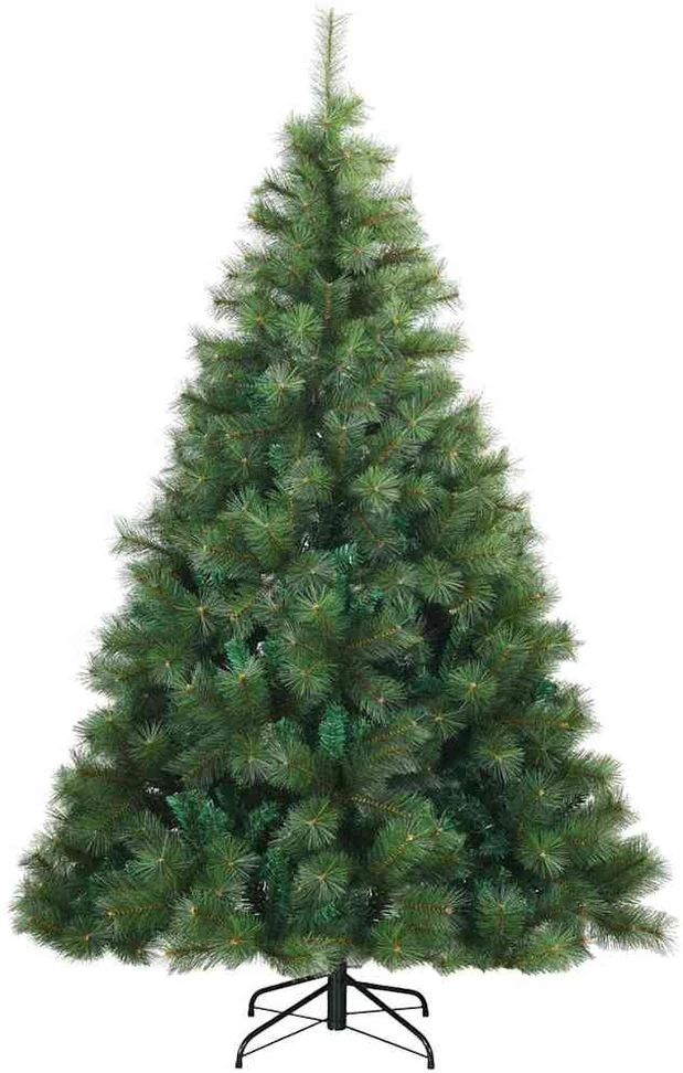 Dirbtinė Kalėdų eglutė su 300 LED Žalia 240 cm PE ir PVC