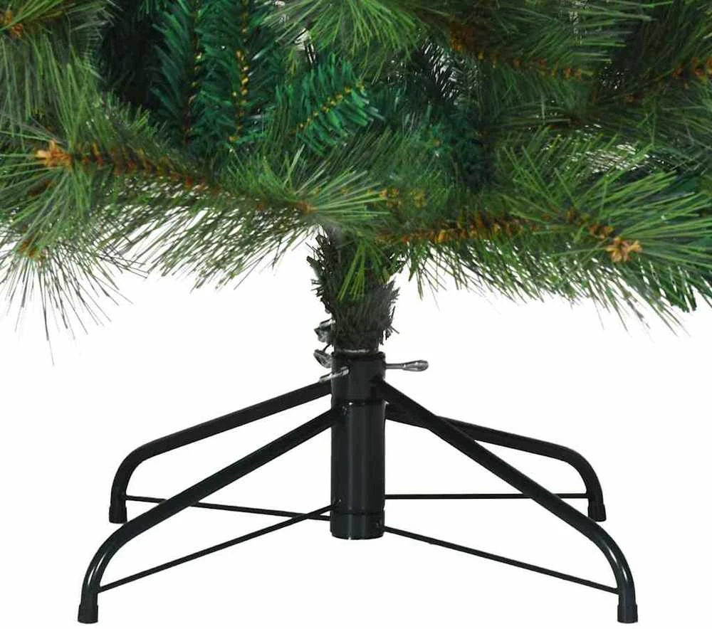 Dirbtinė Kalėdų eglutė su 300 LED Žalia 210 cm PE ir PVC