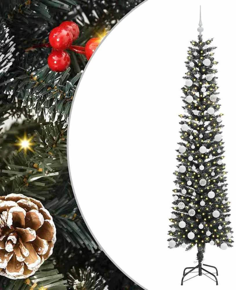 Dirbtinė Kalėdų eglutė Žalia 210 cm PVC, plastikas ir plienas