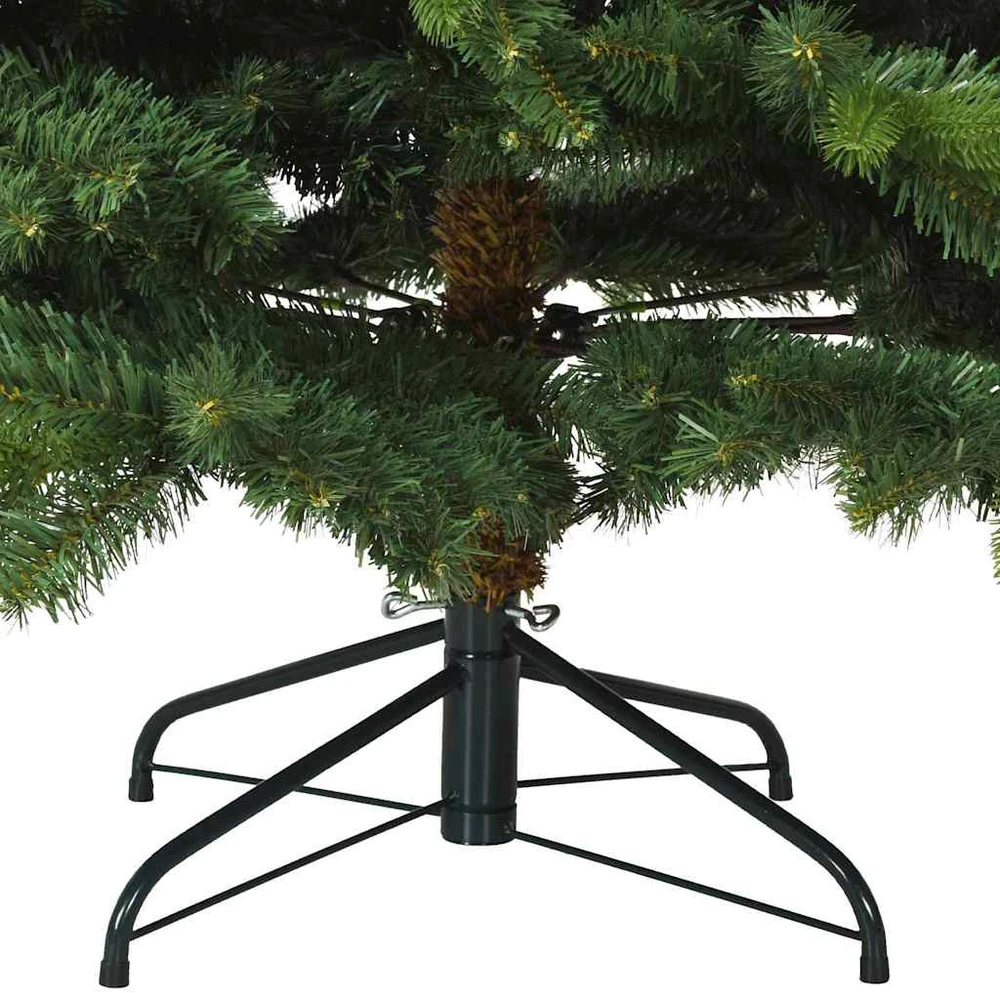 Dirbtinė Kalėdų eglutė su 300 LED Žalia 240 cm PE ir PVC