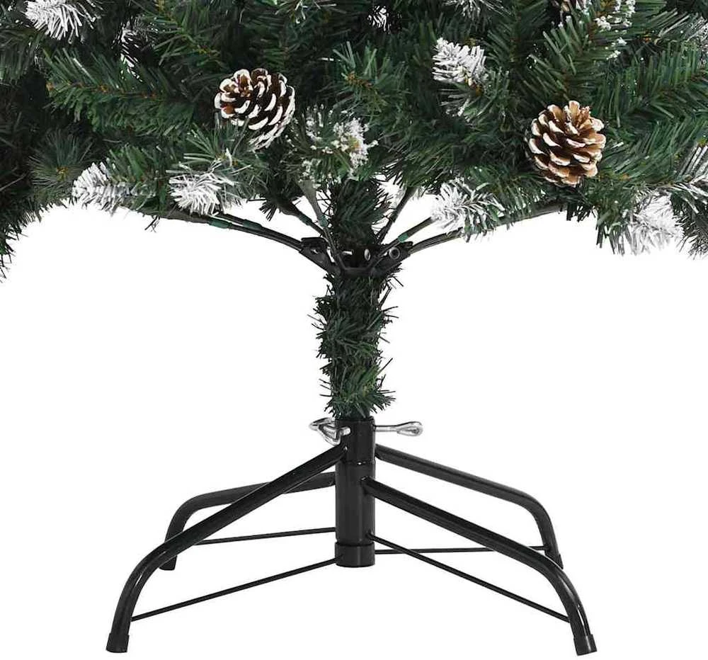 Dirbtinė Kalėdų eglutė Žalia 210 cm PVC, plastikas ir plienas
