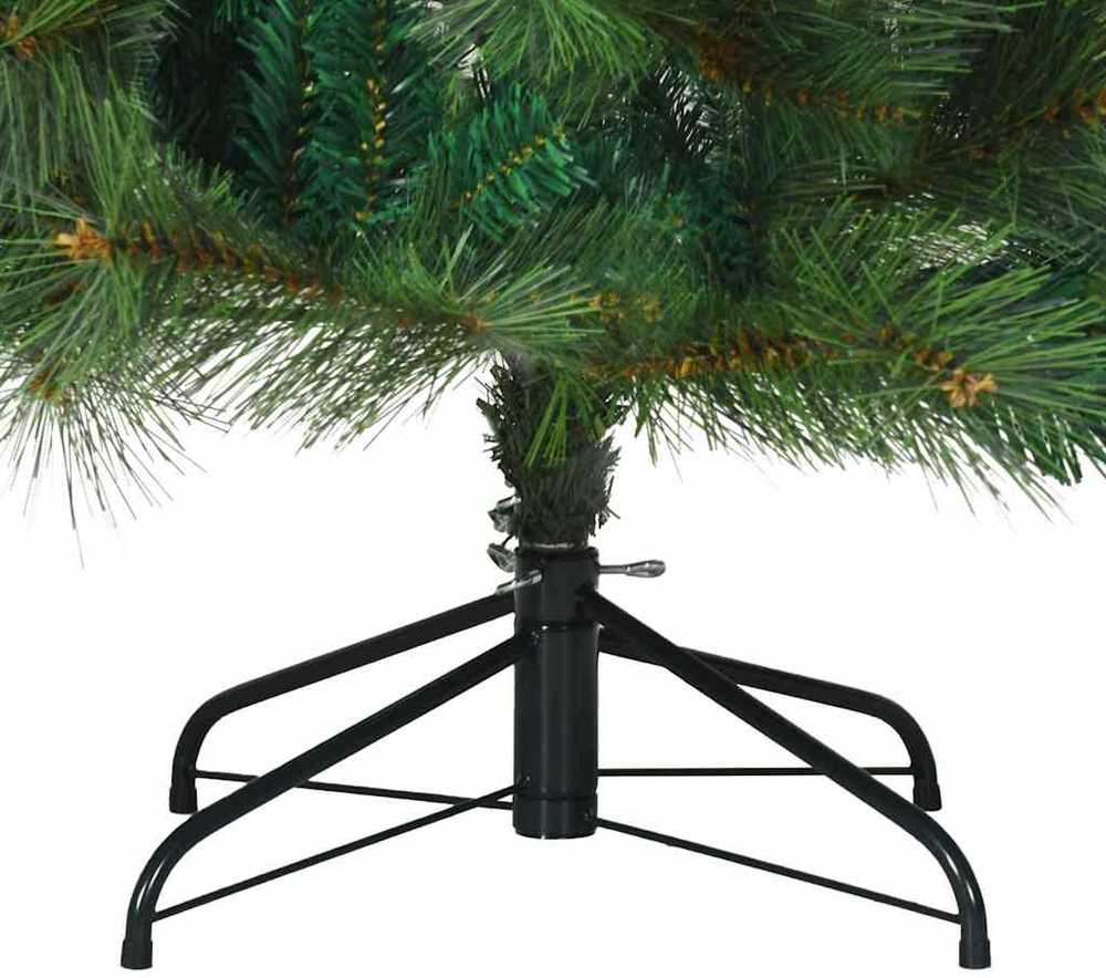 Dirbtinė Kalėdų eglutė su 300 LED Žalia 210 cm PE ir PVC