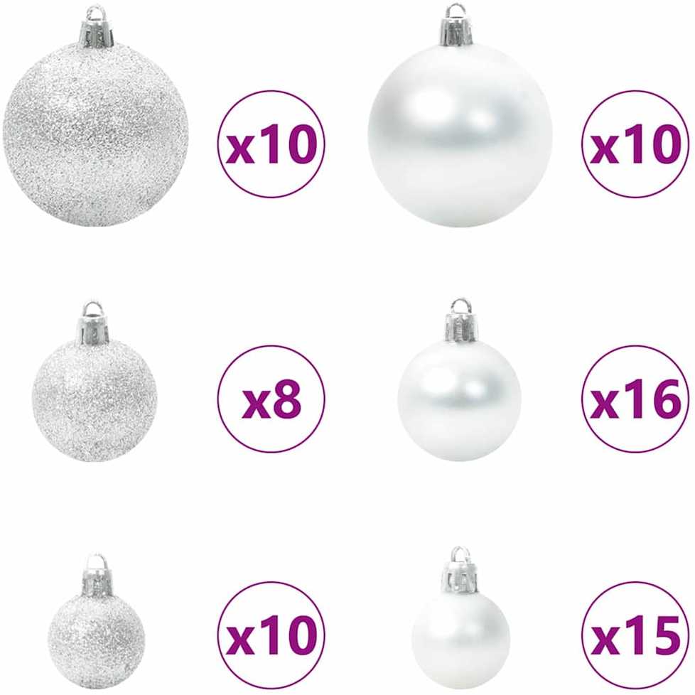 Dirbtinė Kalėdų eglutė su 300 LED Žalia 210 cm PE ir PVC