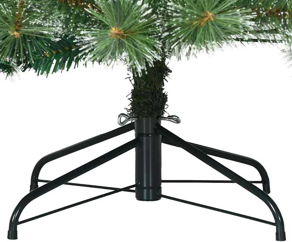 Dirbtinė Kalėdų eglutė su 300 LED Žalia 210 cm PE ir PVC