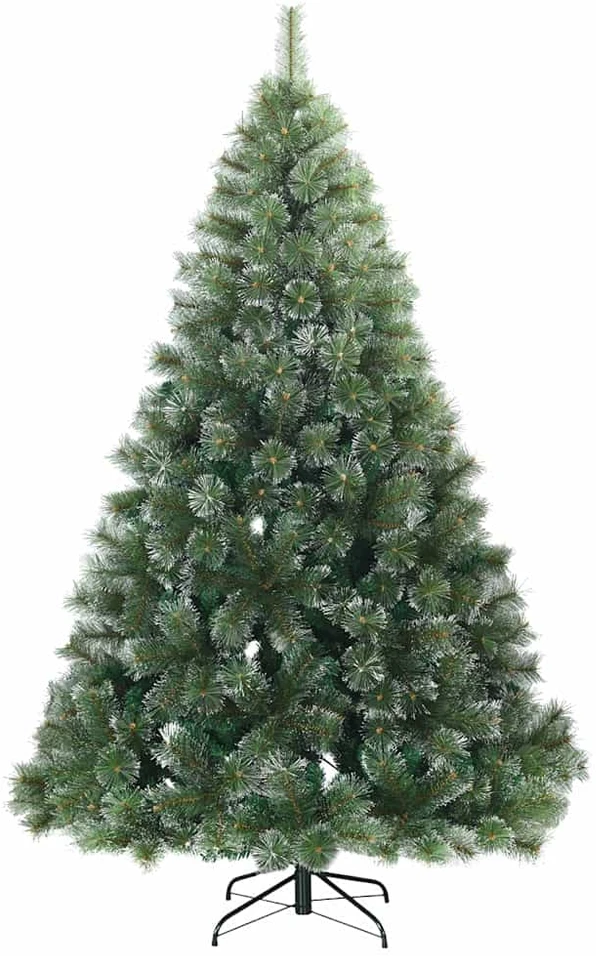 Dirbtinė Kalėdų eglutė su 300 LED Žalia 180 cm PE ir PVC