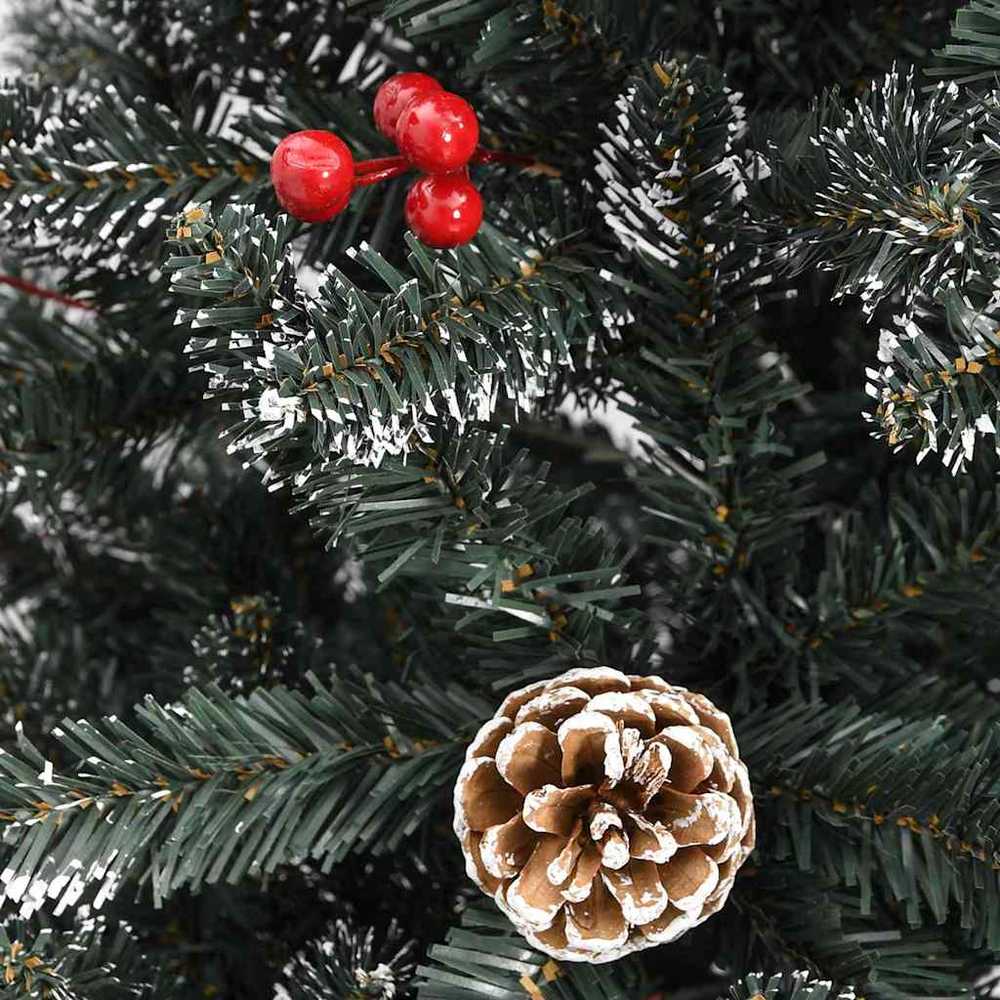 Dirbtinė Kalėdų eglutė Žalia 210 cm PVC, plastikas ir plienas