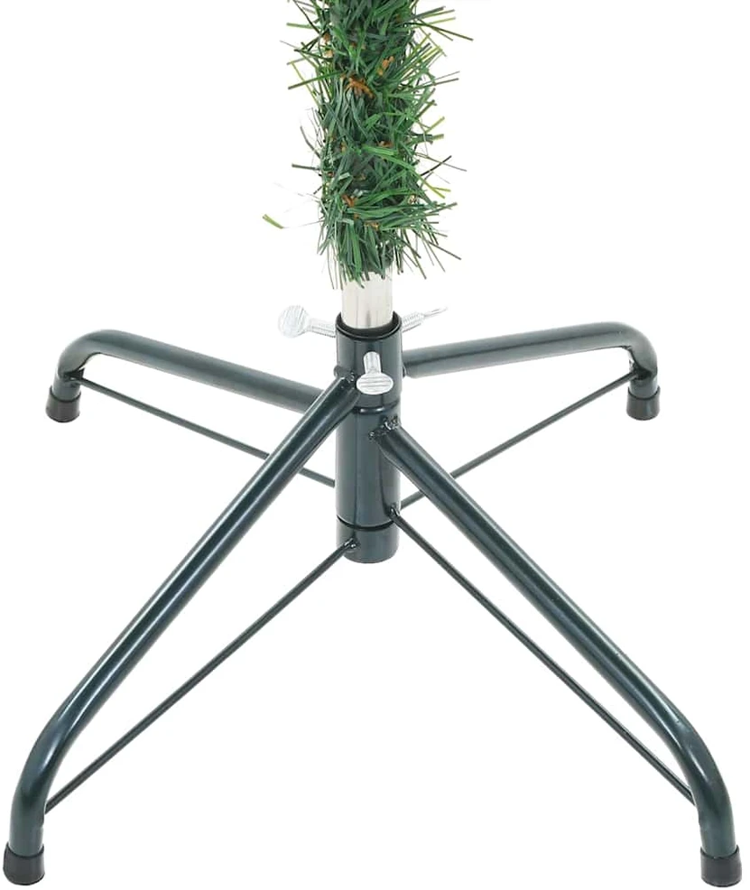 Dirbtinė Kalėdų eglutė su 300 LED Žalia 180 cm PVC ir plienas