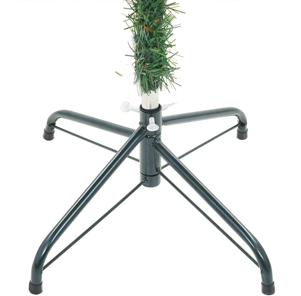 Dirbtinė Kalėdų eglutė su 300 LED Žalia 180 cm PVC ir plienas