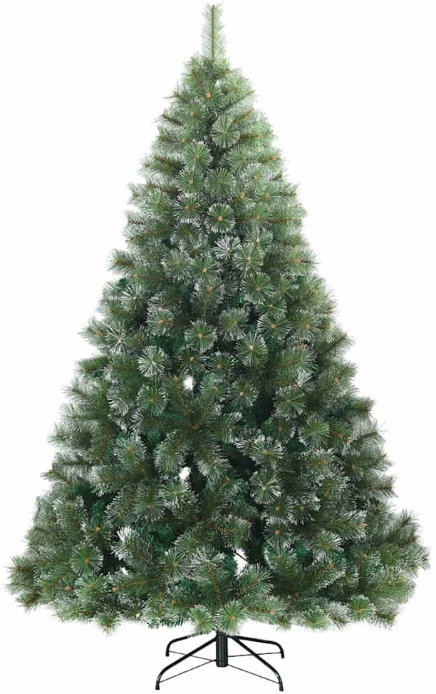 Dirbtinė Kalėdų eglutė su 300 LED Žalia 180 cm PE ir PVC