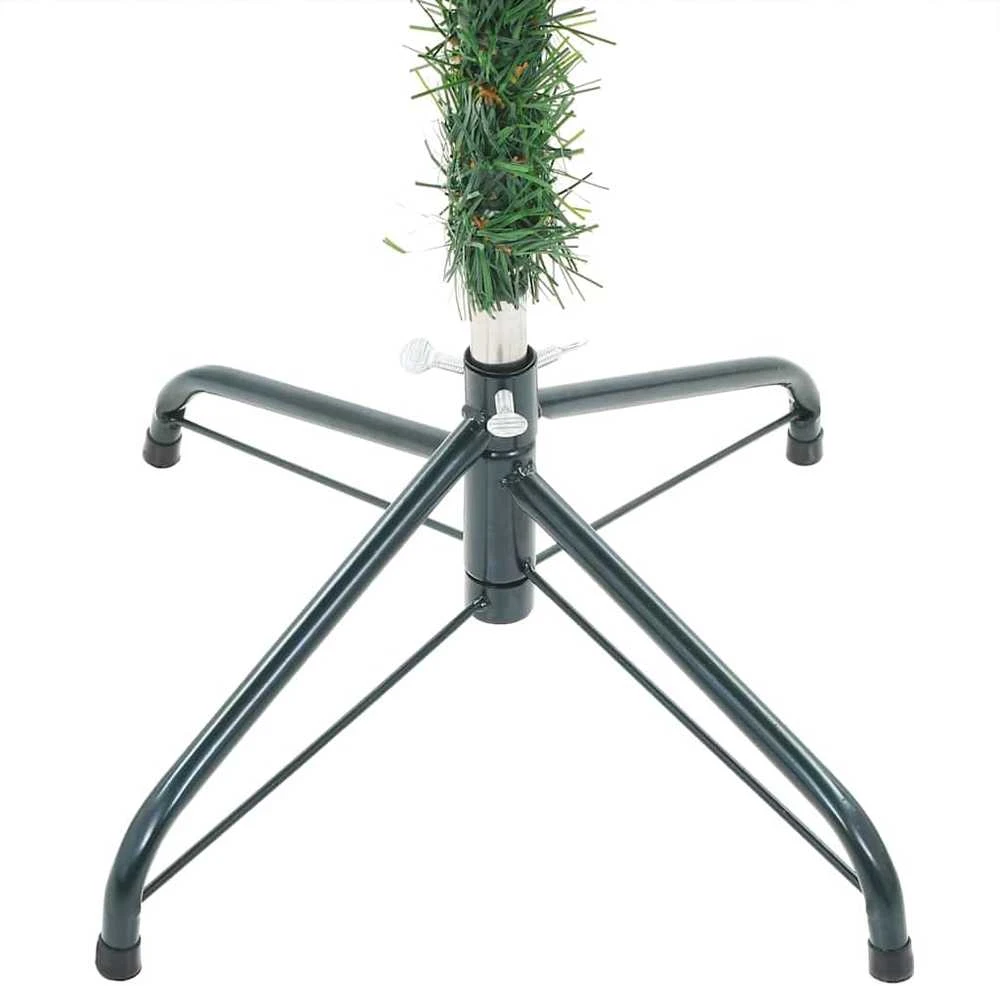 Dirbtinė Kalėdų eglutė su 300 LED Žalia 180 cm PVC ir plienas