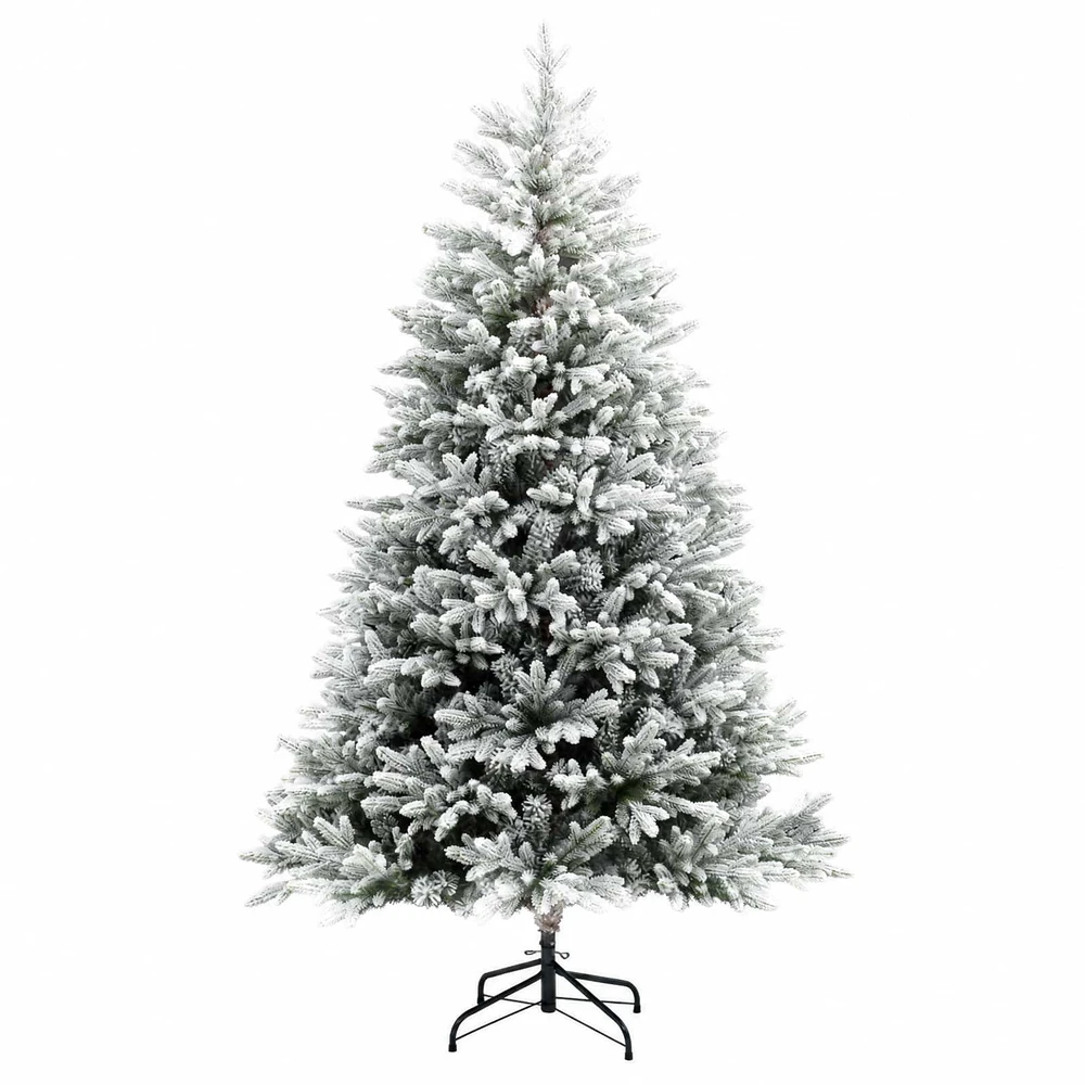 Dirbtinė Kalėdų eglutė su burbulais 120 cm 150 LED Šilta balta