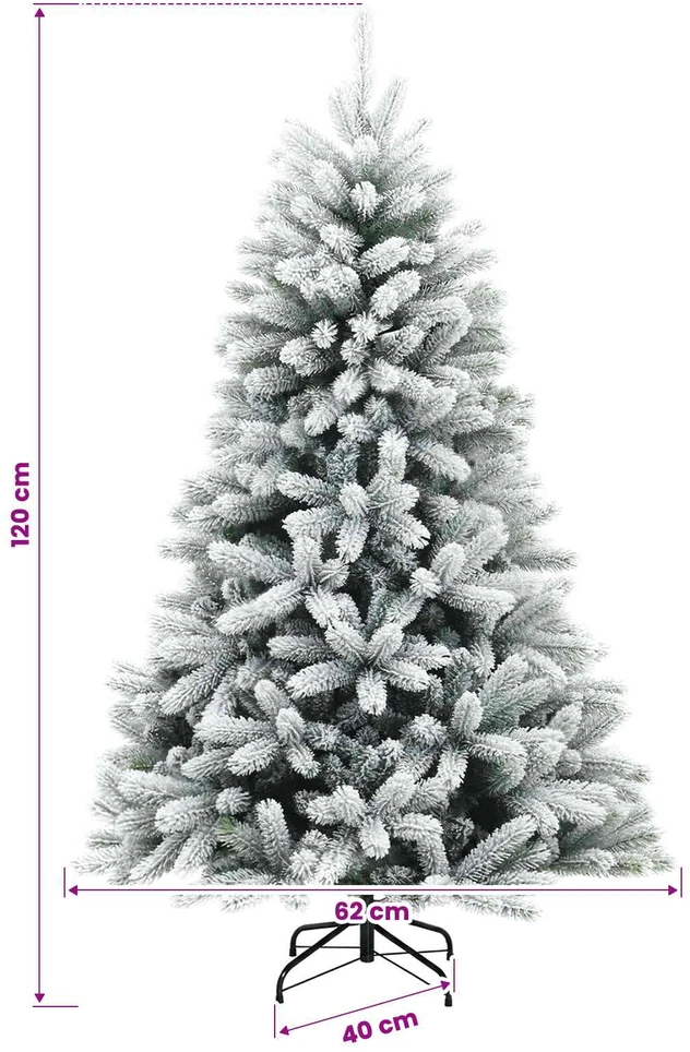 Dirbtinė Kalėdų eglutė su burbulais 120 cm 150 LED Šilta balta