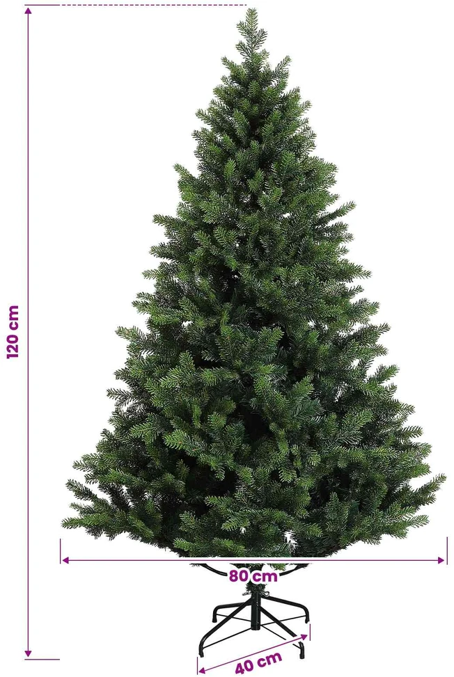 Dirbtinė Kalėdų eglutė su burbulais 120 cm 150 LED Šilta balta