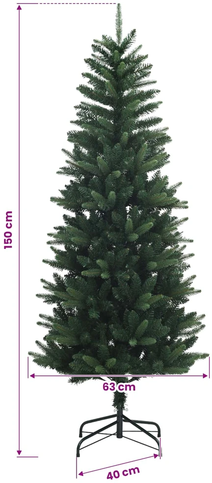 Dirbtinė Kalėdų eglutė su burbulais 150 cm 150 LED Šilta balta