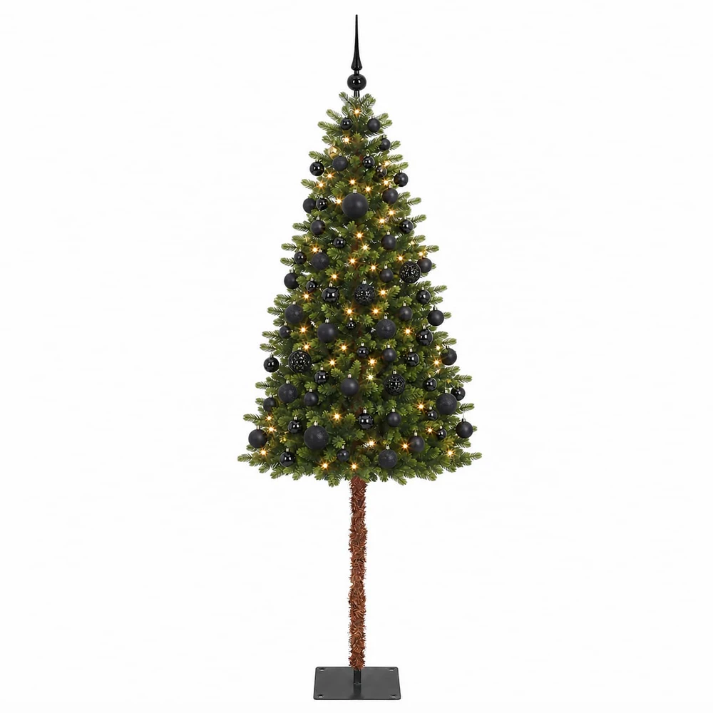 Dirbtinė Kalėdų eglutė su burbulais 150 cm 150 LED Šilta balta