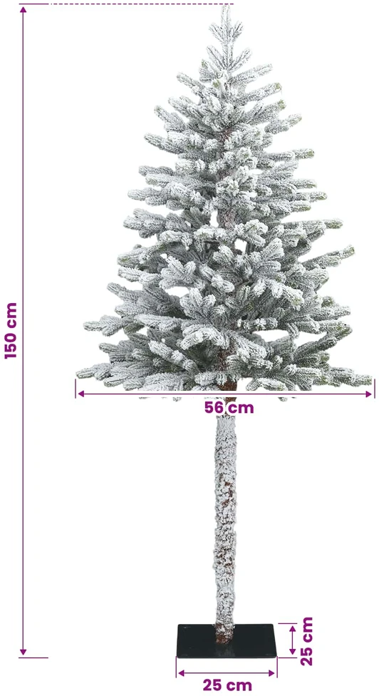 Dirbtinė Kalėdų eglutė su burbulais 150 cm 150 LED Šilta balta