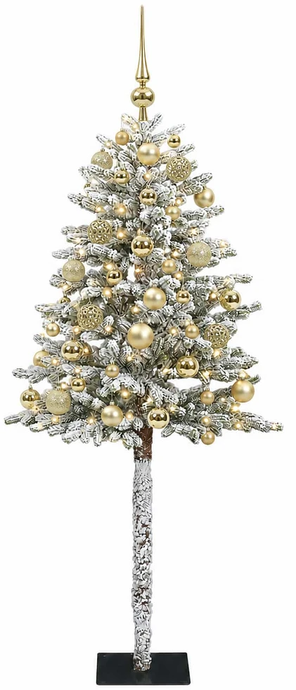 Dirbtinė Kalėdų eglutė su burbulais 150 cm 150 LED Šilta balta