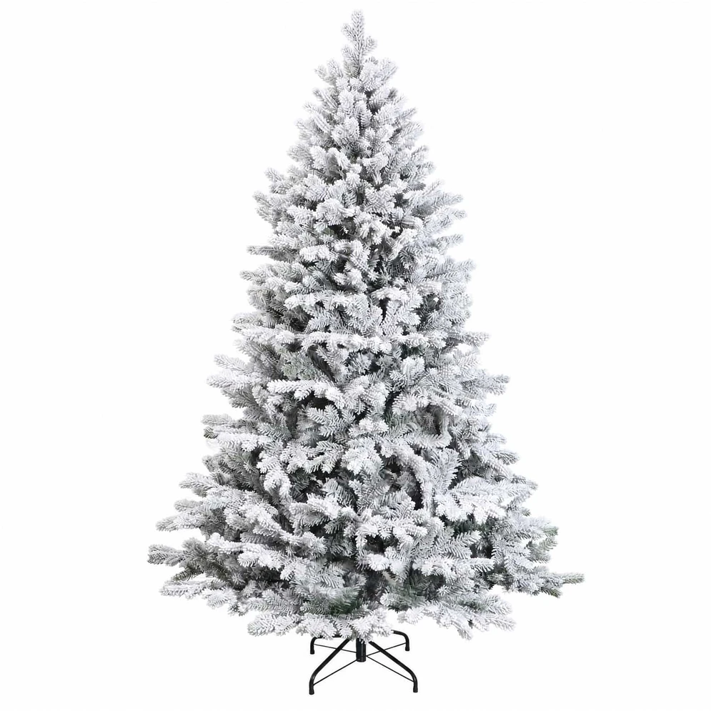 Dirbtinė Kalėdų eglutė su burbulais 180 cm 300 LED Šilta balta