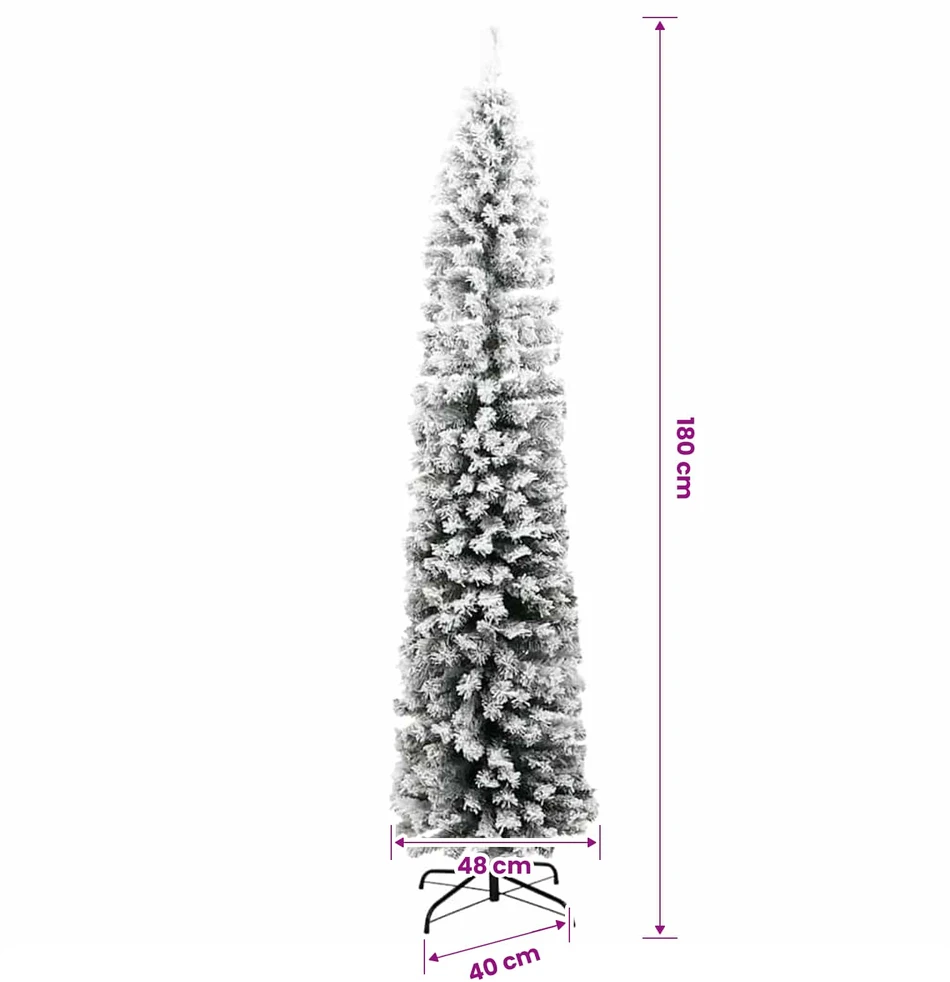 Dirbtinė Kalėdų eglutė su LED lemputėmis Žalia ir balta 180 cm